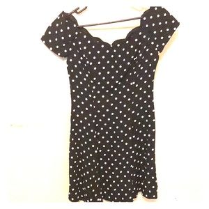 Vintage 1950’s polka dot dress. Size small